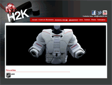 Tablet Screenshot of hockey2k.com